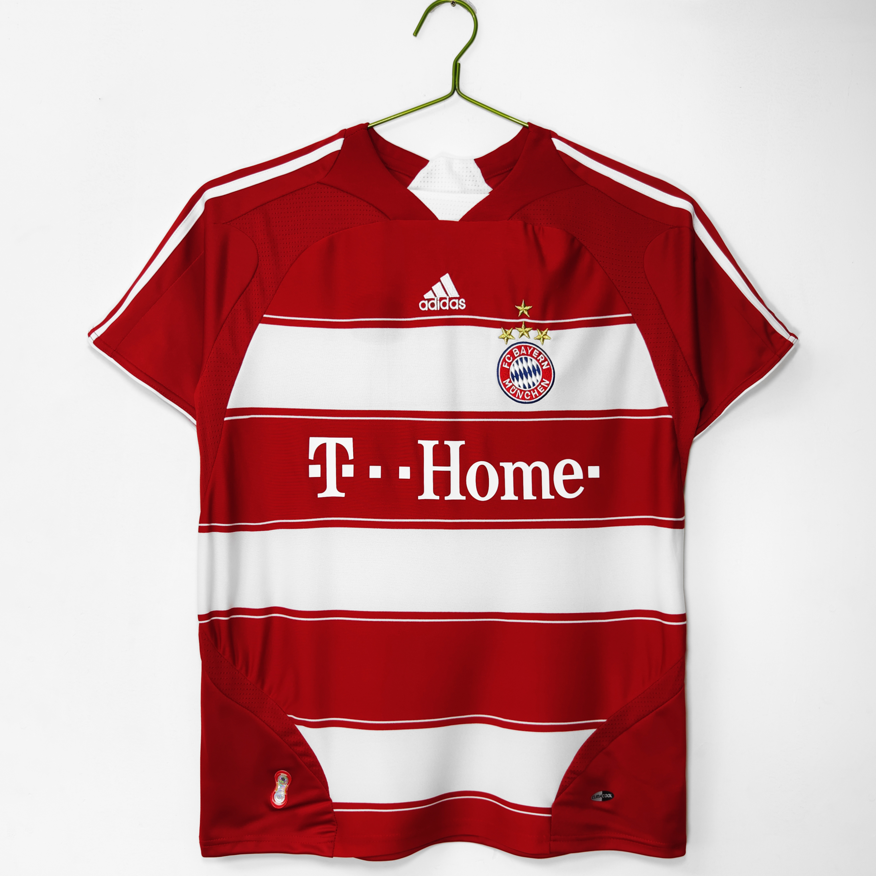 Camiseta de fútbol Bayern Munich 2007/08 LOCAL MANGA CORTA VERSION FAN